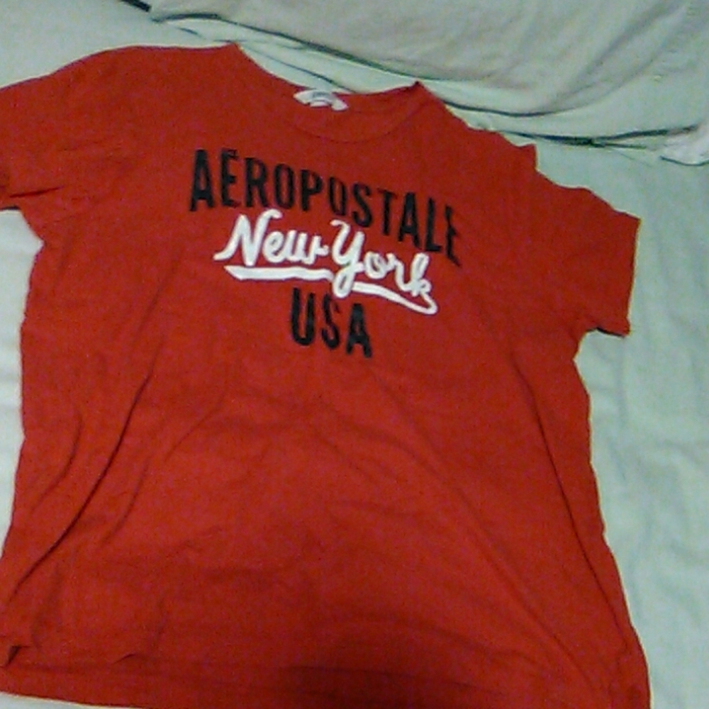 Red white and blue Aeropostale Tee